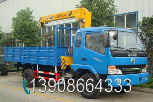 供应东风劲卡随车起重运输车，4吨随车吊报价