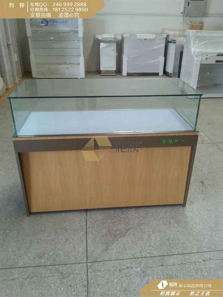 OPPO手机柜订做厂家     新款木纹手机柜价格